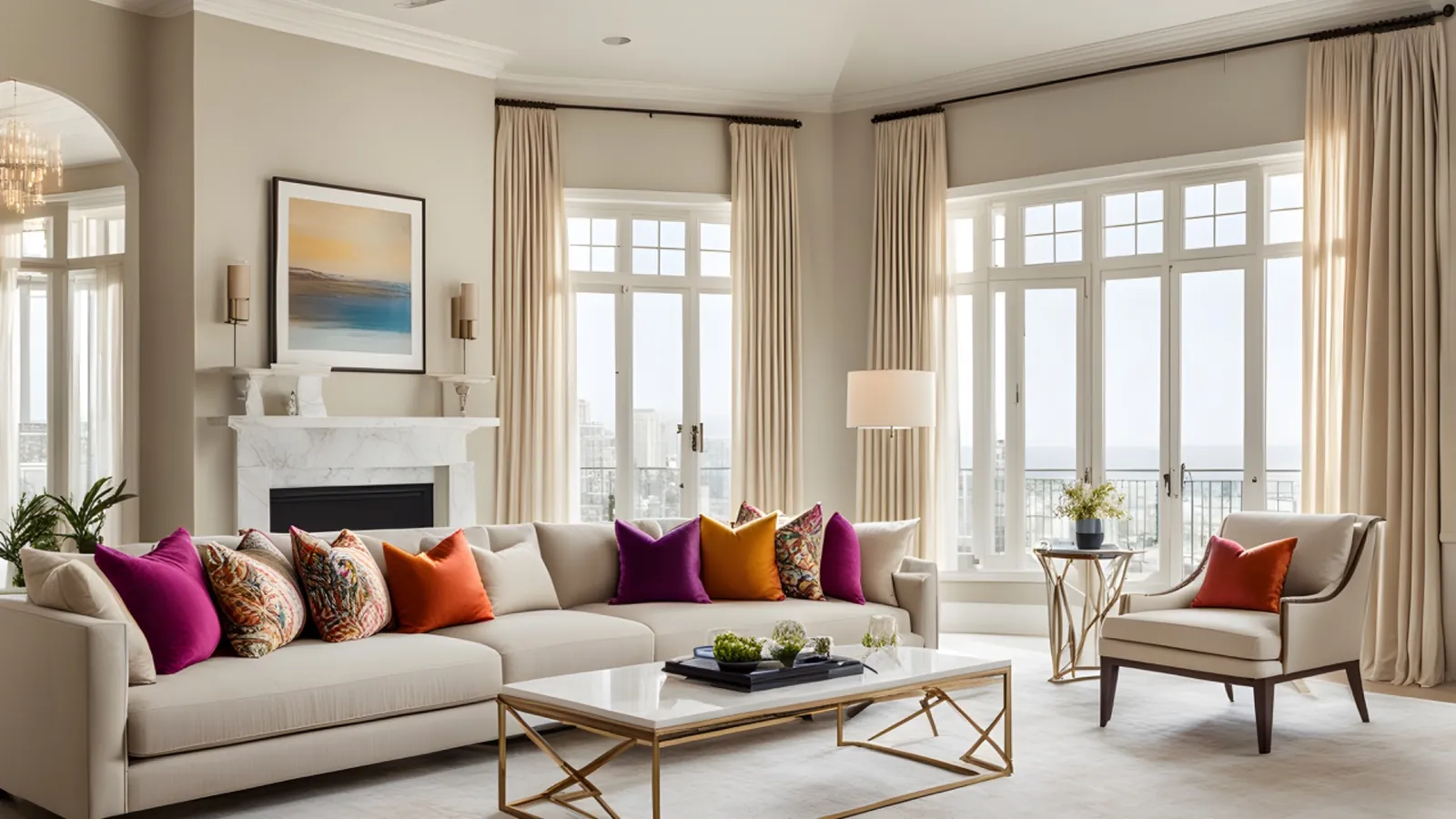 Santa Monica Oceanfront Motorized Shade Installation